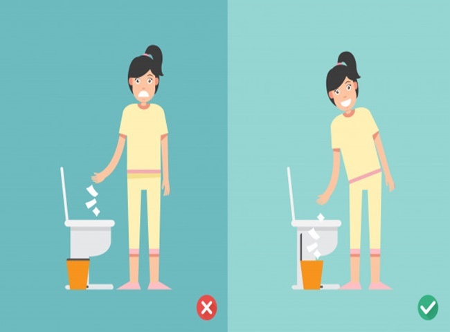 Nguyên nhân bồn cầu xả nước bị trào ngược