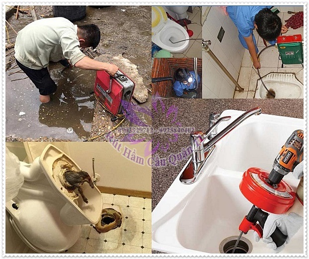 Dịch vụ thông cầu nghẹt chuyên nghiệp