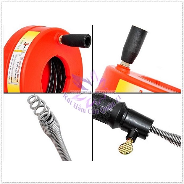 Các dụng cụ thông cống nghẹt phổ biến nhất hiện nay